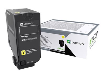 [75B0040] Lexmark Gelb - original - Tonerpatrone - für
