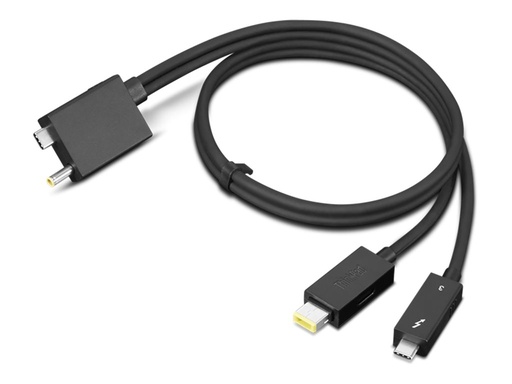 [4X91K16970] Lenovo Split Cable - Thunderbolt-Kabel - USB-C/Powereingang