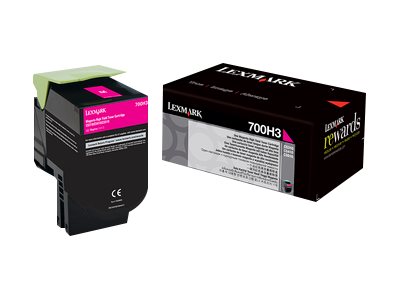 [70C0H30] Lexmark 700H3 - Hohe Ergiebigkeit - Magenta