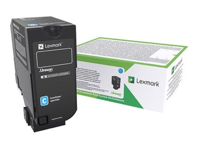 [74C2SCE] Lexmark Cyan - original - Tonerpatrone LCCP