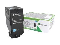 [74C2SCE] Lexmark Cyan - original - Tonerpatrone LCCP