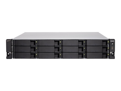[TS-H1283XU-RP-E2236-32G-RED] QNAP TS-h1283XU-RP - NAS-Server - 12 Schächte