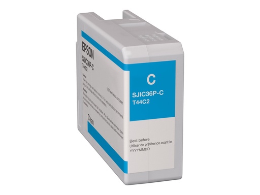 [C13T44C240] Epson SJIC36P(C) - 80 ml - Cyan - original - Tintenpatrone