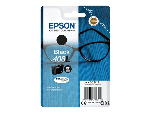 [C13T09K14010] Epson 408L - 36.9 ml - Extrahohe Kapazität - Schwarz