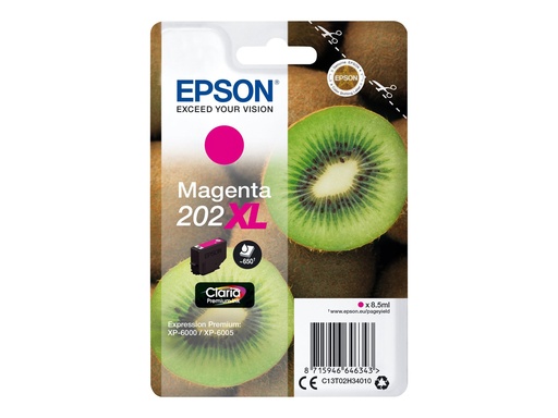 [C13T02H34010] Epson 202XL - 8.5 ml - XL - Magenta - original