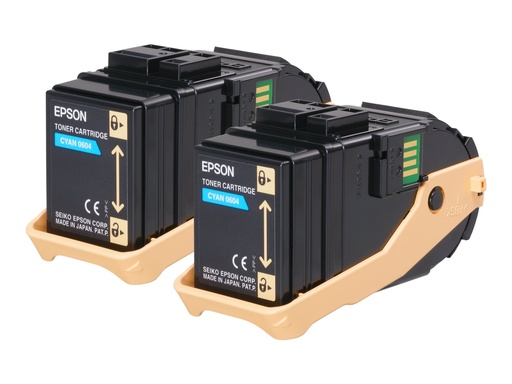 [C13S050608] Epson Double Pack - 2er-Pack - Cyan - original