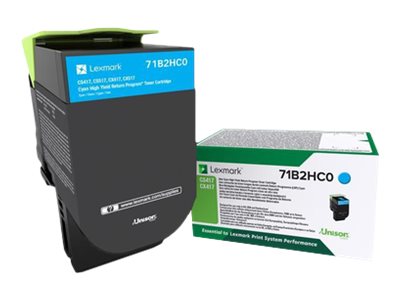 [71B2HC0] Lexmark X417 - Hohe Ergiebigkeit - Cyan - original