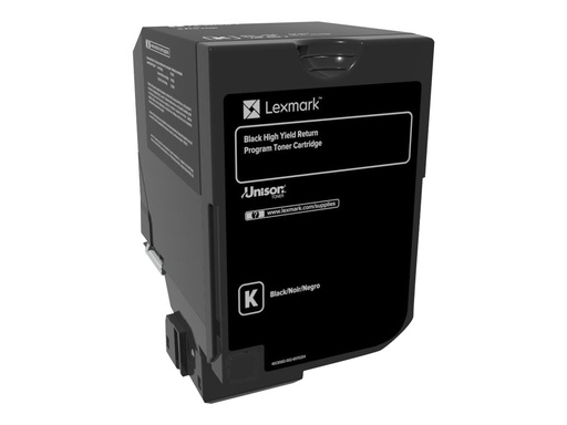 [74C2HK0] Lexmark Hohe Ergiebigkeit - Schwarz - original