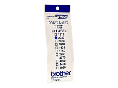 [ID2020] Brother ID2020 Stempeletiketten