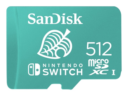 [SDSQXAO-512G-GNCZN] SanDisk Nintendo Switch microSDXC - Extended Capacity SD (MicroSDHC)