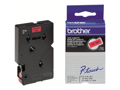 [TC401] Brother Schwarz, Rot - Rolle (1,2 cm x 7,7