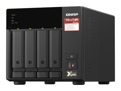 [TS-473A-8G] QNAP TS-473A - NAS-Server - 4 Schächte - SATA 6Gb/s