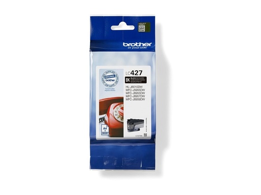 [LC427BK] Brother LC427BK - Schwarz - original - Tintenpatrone