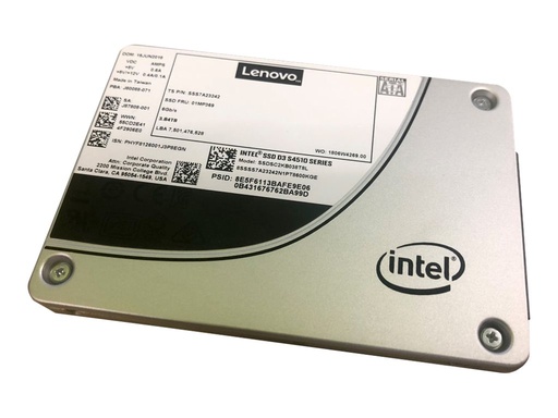 [4XB7A10247] Lenovo ThinkSystem 2.5" Intel S4510 Entry SSD