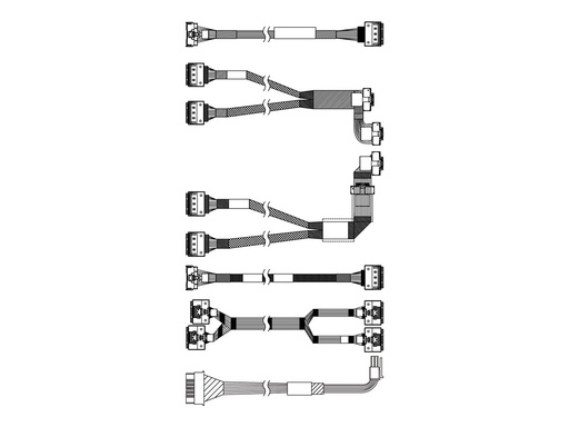 [4X97A82942] Lenovo Speicherkabelkit - für 24x2,5" Chassis