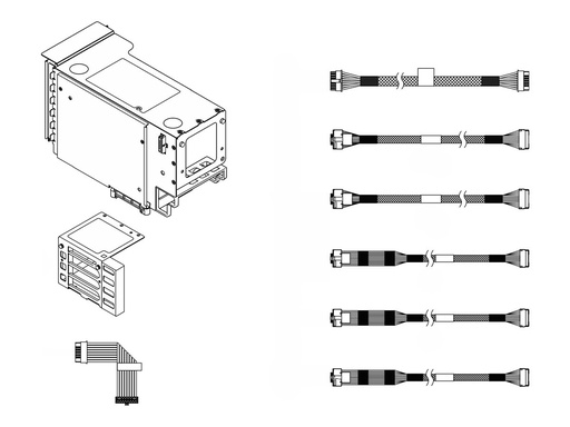 [4XC7A86626] Lenovo Server-Riser-Kit - für ThinkSystem SR860