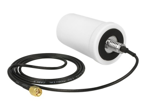 [88985] Delock WLAN RP-SMA - Antenne - Außenbereich - 7.7 cm - Wi-Fi - 3 dBi (für 4900 MHz - 5875 MHz)