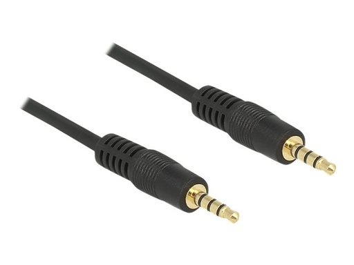 [83435] Delock Headset-Kabel - 4-poliger Mini-Stecker