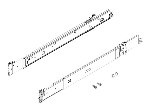 [4M17A69408] Lenovo Werkzeugloses Schienenkit - für ThinkSystem