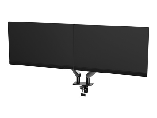 [AM420B] AOC AM420B - Befestigungskit (Klammer, Tischplattenbohrung, Monitorarm, Gasfeder) - für 2 LCD-/Plasma-Konsolen - einfach und elegant - Aluminiumlegierung - Schwarz - Bildschirmgröße: 43.18-86.36 cm (17"-34")