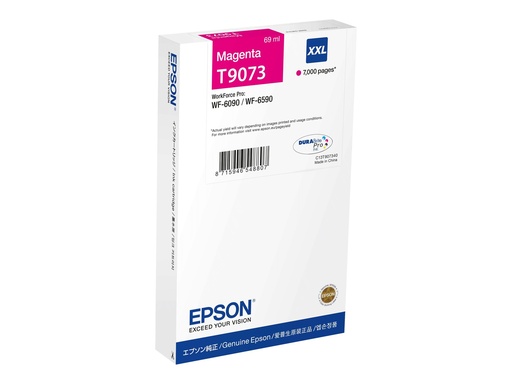 [C13T90734N] Epson T9073 - 69 ml - Größe XXL - Magenta - original