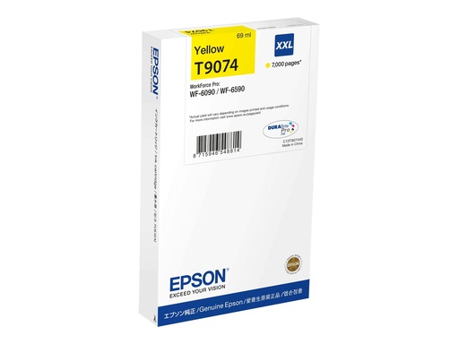 [C13T90744N] Epson T9074 - 69 ml - Größe XXL - Gelb - original