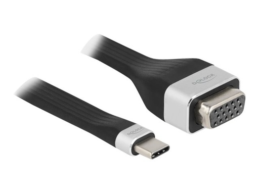 [86730] Delock Videoadapter - 24 pin USB-C (M) zu HD-15 (VGA)