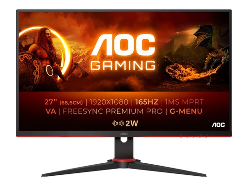 [27G2SAE/BK] AOC Gaming 27G2SAE/BK - LED-Monitor - Gaming - 69 cm (27")