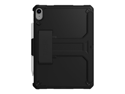 [12339HB14040] Urban Armor Gear UAG Rugged Case for iPad 10.9 (10th Gen, 2022) - Scout w HS & KS Black - Hintere Abdeckung für Tablet - Thermoplastisches Polyurethan (TPU)