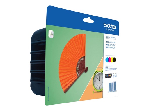 [LC129XLVALBPDR] Brother LC129XL Value Pack - 4er-Pack - Schwarz