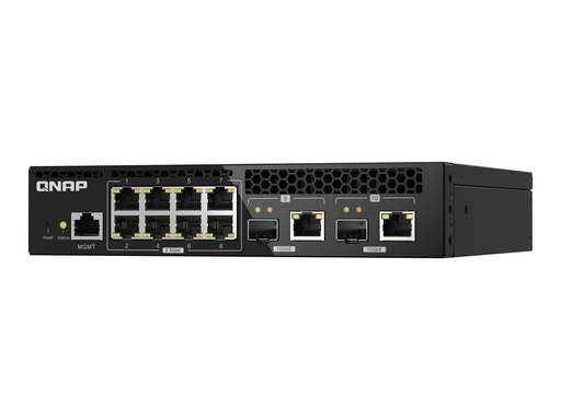[QSW-M2108R-2C] QNAP QSW-M2108R-2C - Switch - managed - 8 x 2.5GBase-T