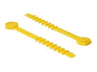 [18830] Delock Kabelbinder - 12 cm - Gelb (Packung