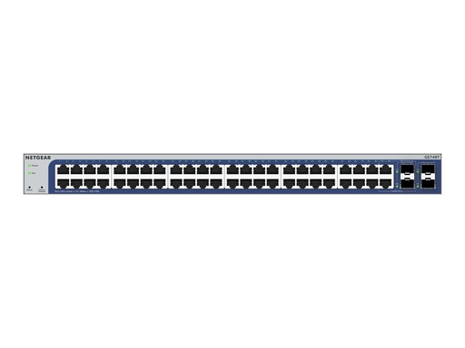 [GS748T-600EUS] Netgear GS748T - V6 - Switch - L3 Lite - Smart