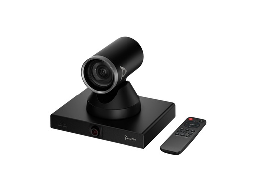 [9W1A7AA#AC3] Poly HP Poly Studio E60 - Konferenzkamera - PTZ - Farbe - 2 x 8 MP - 3840 x 2160 - 4K UHD (3840 x 2160)