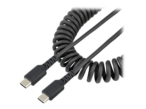 [R2CCC-50C-USB-CABLE] StarTech.com StarTech 50cm USB C auf USB C Kabel, Spiralkabel, USB C 2.0 Kabel - USB-Kabel - USB-C (M)
