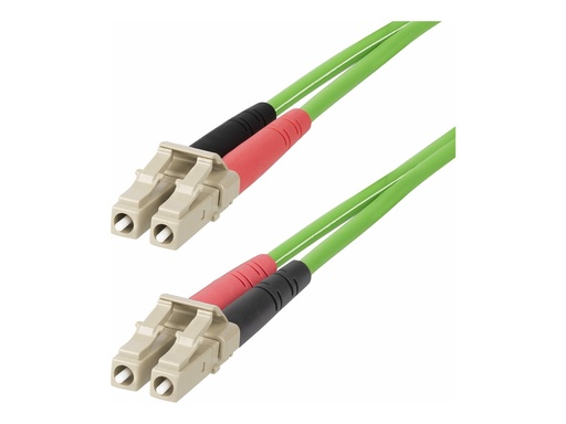 [LCLCL-1M-OM5-FIBER] StarTech.com 1m LC zu LC (UPC) OM5 Multimode Glasfaserkabel, LSZH LWL - Patch-Kabel - LC/UPC Multi-Modus (M)