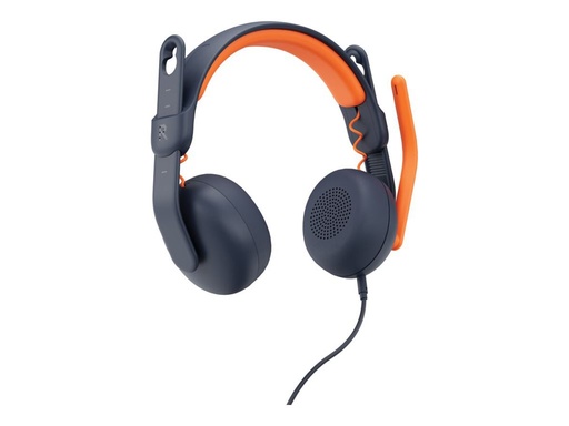 [981-001367] Logitech Zone Learn On-Ear Wired Headset for