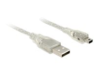 [83904] Delock USB-Kabel - Mini-USB, Typ B (M) zu USB (M)