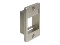 [86413] Delock Keystone Mounting for enclosures - Montageklammer für Moduleinsatz (Packung mit 4)