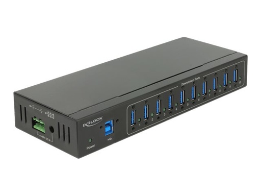 [63919] Delock External Industry Hub 10 x USB 3.0 Type-A