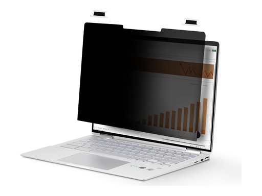 [14LT-PRIVACY-SCREEN] StarTech.com 14-inch 16:9 Touch Privacy Screen, Anti-Glare Privacy Filter, Laptop Monitor Screen Protector with +/- 30 Deg. View Angle, Flip-Over - 51% Blue Light Reduction (14LT-PRIVACY-SCREEN)