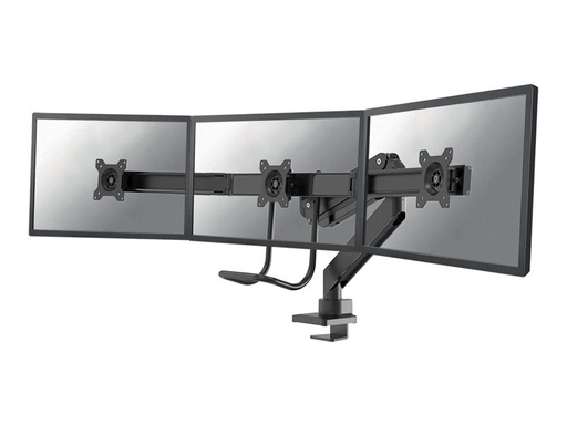 [NM-D775DX3BLACK] Neomounts NM-D775DX3 - Befestigungskit - Voll beweglich - für 3 LCD-Anzeigen - Schwarz - Bildschirmgröße: 43.2-68.6 cm (17"-27")
