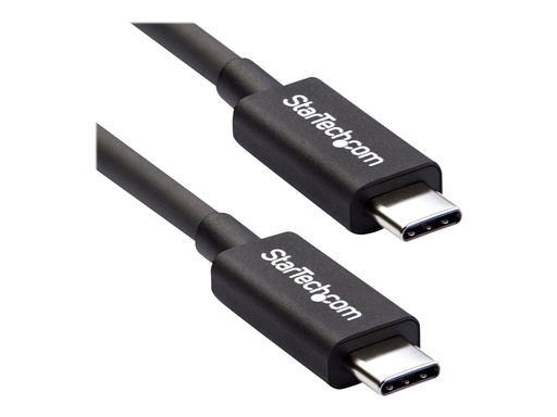 [TBLT3MM2M] StarTech.com StarTech 2m (6.6ft) Thunderbolt 3 Cable, 20Gbps, 100W PD, 4K Video, Thunderbolt-Certified, Compatible w/ TB4/USB 3.2/DisplayPort - Thunderbolt-Kabel - USB-C (M)