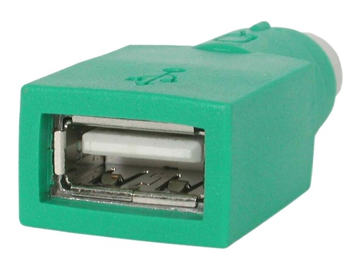 [GC46FM] StarTech.com Ersatz USB Maus auf PS/2 Adapter - Bu/St - USB Maus zu PS2 Adapter - USB auf PS2 Adapter - Maus-Anschluß - PS/2 (M)