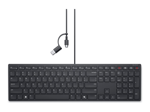 [KB525C-GE-EMEA] Dell Pro Silent Wired Collaboration Keyboard
