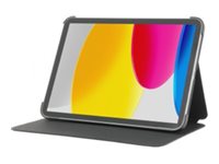 [068020] Mobilis RE.LIFE - Flip-Hülle für Tablet - Eco-Design, mit Flap - Kunstleder - Schwarz - für Apple 11-inch iPad Pro (M4)