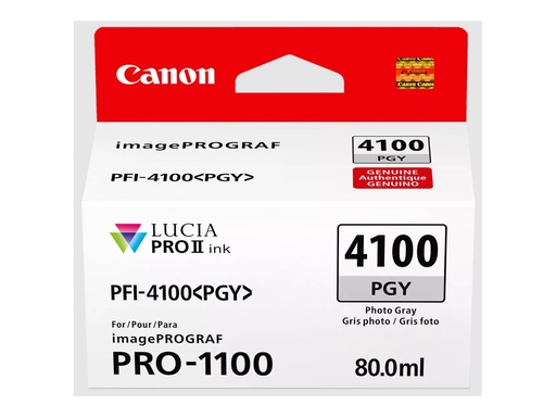 [6784C001] Canon PFI-4100 PGY - 80 ml - Photo Grau - original