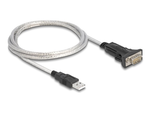 [64268] Delock Kabel USB / seriell - USB (M) zu DB-9 (M)
