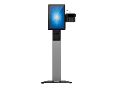 [E421325] Elo Touch Solutions Elo Wallaby Self-Service - Aufstellung - für POS-Terminal - Schwarz/Silber - Bodenaufstellung - für I-Series 4.0 (15.6 Zoll, 21.5 Zoll)
