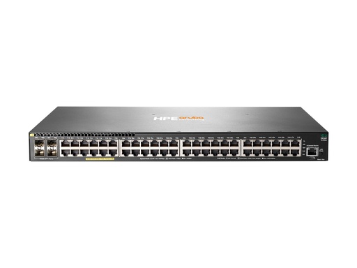 [JL256A#ACD] HPE Aruba 2930F 48G PoE+ 4SFP+ - Switch - L3 - managed - 48 x 10/100/1000 (PoE+)